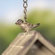 Load image into Gallery viewer, Farmhouse Galvanized Metal Hanging Birdhouse  Bird Lover&#39;s Gift