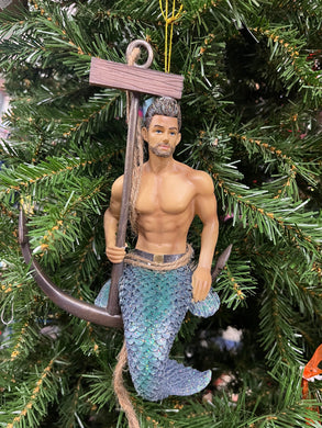 Fresh Catch Merman Christmas Ornament |  Adult Fun Ornament