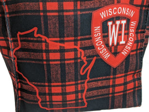 Wisconsin Plaid Square Purse | Fashion handbag | Robin Ruth design