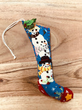 Load image into Gallery viewer, Felt Stocking Christmas Ornaments | St. Nick Candy Cane
