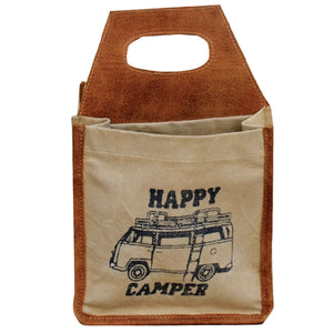 Save Water, Drink Beer 6-pack Rugged Beer totes canvas leather