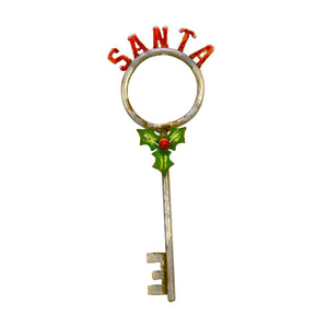 Santa's Magic Key Christmas Decoration