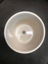 Load image into Gallery viewer, white polka Dot planter with saucer white | 6&quot; ceramic glazed drainage