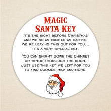 Load image into Gallery viewer, Santa&#39;s Magic Key Christmas Decoration