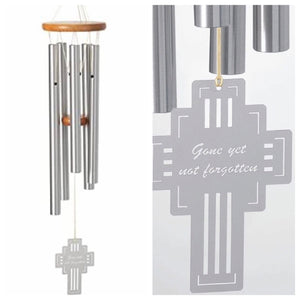 Wind Chime Chimes of Remembrance - Not Forgotten | Sympathy | Loving Memory