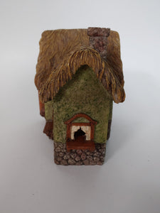 Thatched Roof Fairy Cottage Miniature Dollhouse Fairy Garden