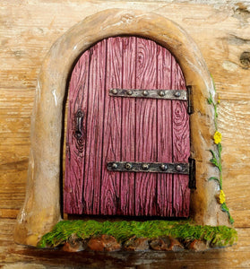 Fairy Garden Colorful Doorways - opens and closes  MG149
