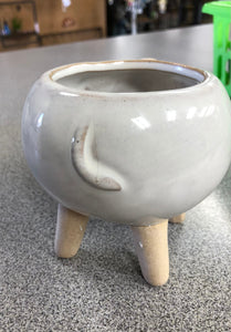 Mini 3” Ceramic Elephant Succulent Cactus Planter Pot Elephant lover's Gift