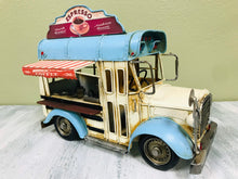 Load image into Gallery viewer, Nostalgic Blue Espresso Shop Metal Replica | Collectible Food truck | Retro Industrial Decorative Figurine