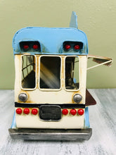 Load image into Gallery viewer, Nostalgic Blue Espresso Shop Metal Replica | Collectible Food truck | Retro Industrial Decorative Figurine