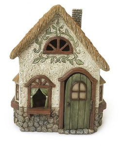 Fairy Garden l White stucco Meadowbrook. House l Fairy Garden House - Miniature MG336