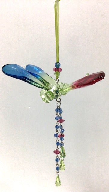 Acrylic Dragonfly Hanging Suncatcher  Indoor Outdoor