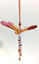 Load image into Gallery viewer, Acrylic Dragonfly Hanging Suncatcher  Indoor Outdoor