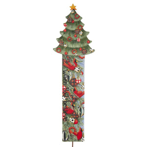 Snowflake Topiary With Peppermint Candies Garden Stake