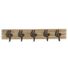 Load image into Gallery viewer, Sale | Wood Sloth Theme Wall Rack Hook | Long | Animal Themed Decor Sloth Lover&#39;s Gift | Clearance