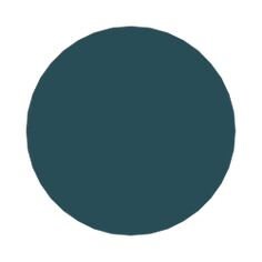 Indoor/Outdoor Garden Lantern LED | Petrol Blue Round Shape 30 cm | Remote Battery Operated | LUM121