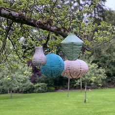 Indoor/Outdoor Garden Lantern LED |  Light Green Diamond Shape 28 cm | Remote Battery Operated | LUM108