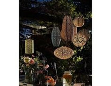 Load image into Gallery viewer, Indoor/Outdoor Garden Lantern LED | Light Taupe Round 20cm | Remote Battery Operated | LUM100