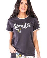 Load image into Gallery viewer, Queen Bee Women&#39;s Regular Fit PJ Top| Comfy | Pajama tee
