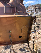 Load image into Gallery viewer, Hanging Pagoda Copper birdhouse with wind Chimes | Bird House