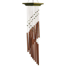 Load image into Gallery viewer, Wind Chime Mystic Spiral Jade | Bronze 22&quot;