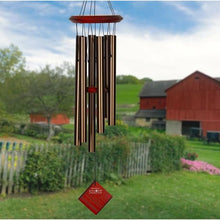 Load image into Gallery viewer, Wind Chime Chimes of PLUTO Bronze Finish | Windchime 27&quot;