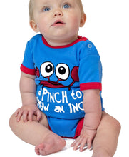 Load image into Gallery viewer, A pinch to grow an inch | Crabby Creeper | Onsie | Nautical