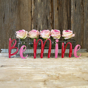Valentine's Day Metal Ribbon "Be Mine"  26 inches Bendable