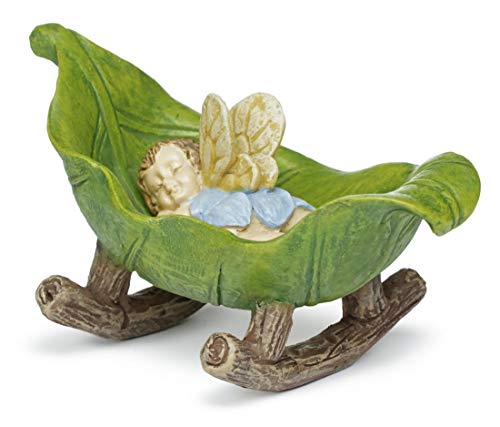 Baby Cradle, Fairy Garden Baby, Mini Cradle, Miniature Cradle