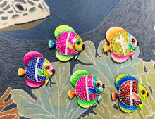 Load image into Gallery viewer, Large Colorful Ceramic Mosaic Fish  | Multiple Colors to choose from