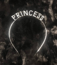 Load image into Gallery viewer, Crystal Tiara &quot; Princess &quot; Headband | Metal