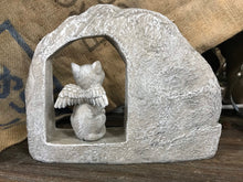 Load image into Gallery viewer, Cat Angel Paw Prints Memorial Statue Pet Sympathy Pet Grave Market Pet Loss Gift