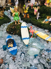 Load image into Gallery viewer, Miniature Surfboard for fairy garden or dollhouse surf board