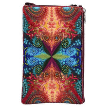 Load image into Gallery viewer, Supernova Tie Dye  Hand Beaded Fashion Cell Phone Bag Purse Crossbody