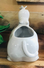Load image into Gallery viewer, Ceramic Indoor Hippo Planter | Mini Succulent Herb Flower Planter | No Drainage | Hippo Lover&#39;s Gift