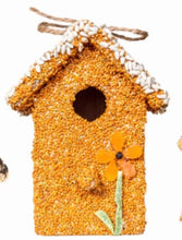 Load image into Gallery viewer, Birdseed birdhouse | bird lover&#39;s gift for backyard