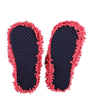 Load image into Gallery viewer, Women&#39;s cactus spa flip flop / slipper | soft and comfy | cactus print | warm | coral