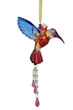 Load image into Gallery viewer, Acrylic Hummingbird Suncatcher  Five Color Tone Hanging Ornament Window Decoration Indoor Outdoor