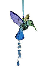 Load image into Gallery viewer, Acrylic Hummingbird Suncatcher  Five Color Tone Hanging Ornament Window Decoration Indoor Outdoor
