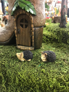 Miniature Hedgehog to complete your fairy garden or dollhouse indoor or outdoor Fairy Garden Animal Accessory