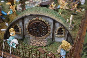 Miniature garden hobbit house for fairies