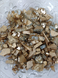 Fairy Garden Path Stones | Glass Faux River or Lake Glass Crystals 6 colors