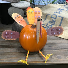 Load image into Gallery viewer, Small 3-D Thanksgiving Turkey | No carve Pumpkin Decorations