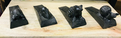 Cast Iron Doorstops | Frog, Snail, Turtle and Mouse