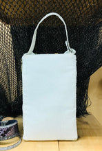 Load image into Gallery viewer, Hand beaded club bag  | cream with handsome horse and flowing mane  | fashion handbag | cross body | wristlet