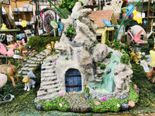 Load image into Gallery viewer, Waterfall House for Miniature Dollhouse Fairy Garden DIY
