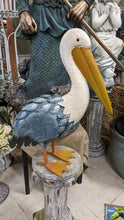 Load image into Gallery viewer, Unique Pelican Metal Art Statue | Beach Costal Theme | Pelican Lover&#39;s Gift