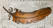 Load image into Gallery viewer, Cut Out Steel Feather Wall Home Rustic Decor  Feather&#39;s Lovers Gift