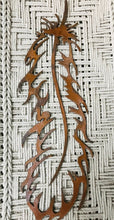 Load image into Gallery viewer, Cut Out Steel Feather Wall Home Rustic Decor  Feather&#39;s Lovers Gift