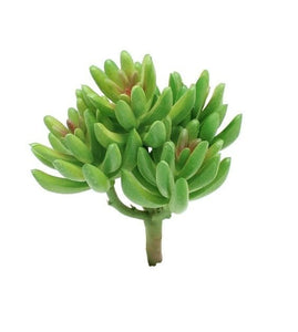 Faux succulent pick green stem | decorative succulent plant stem | hz170